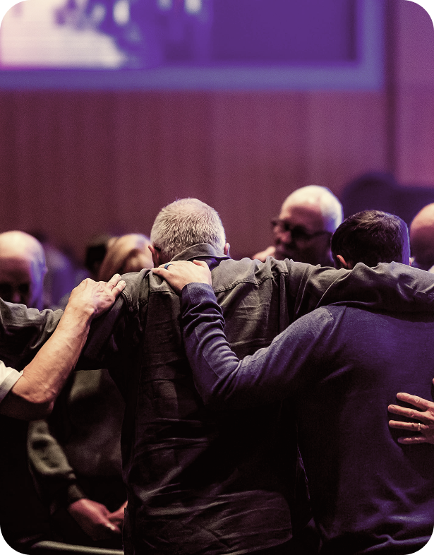 People praying together