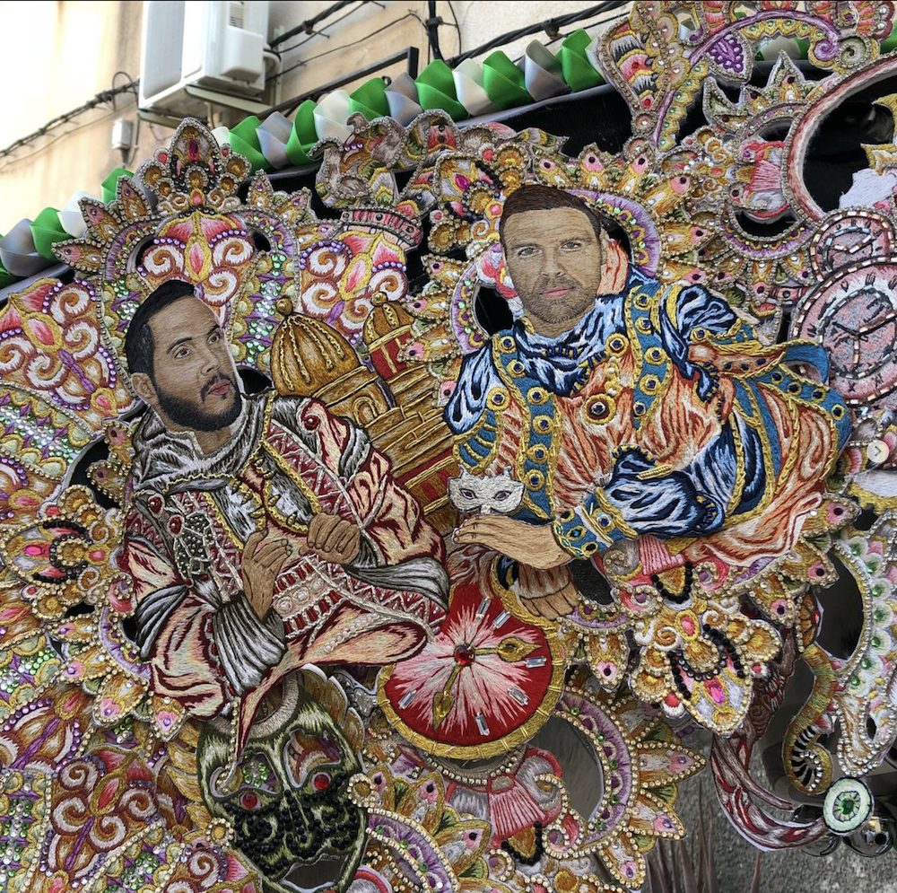 image of library-style setting for a bookstore