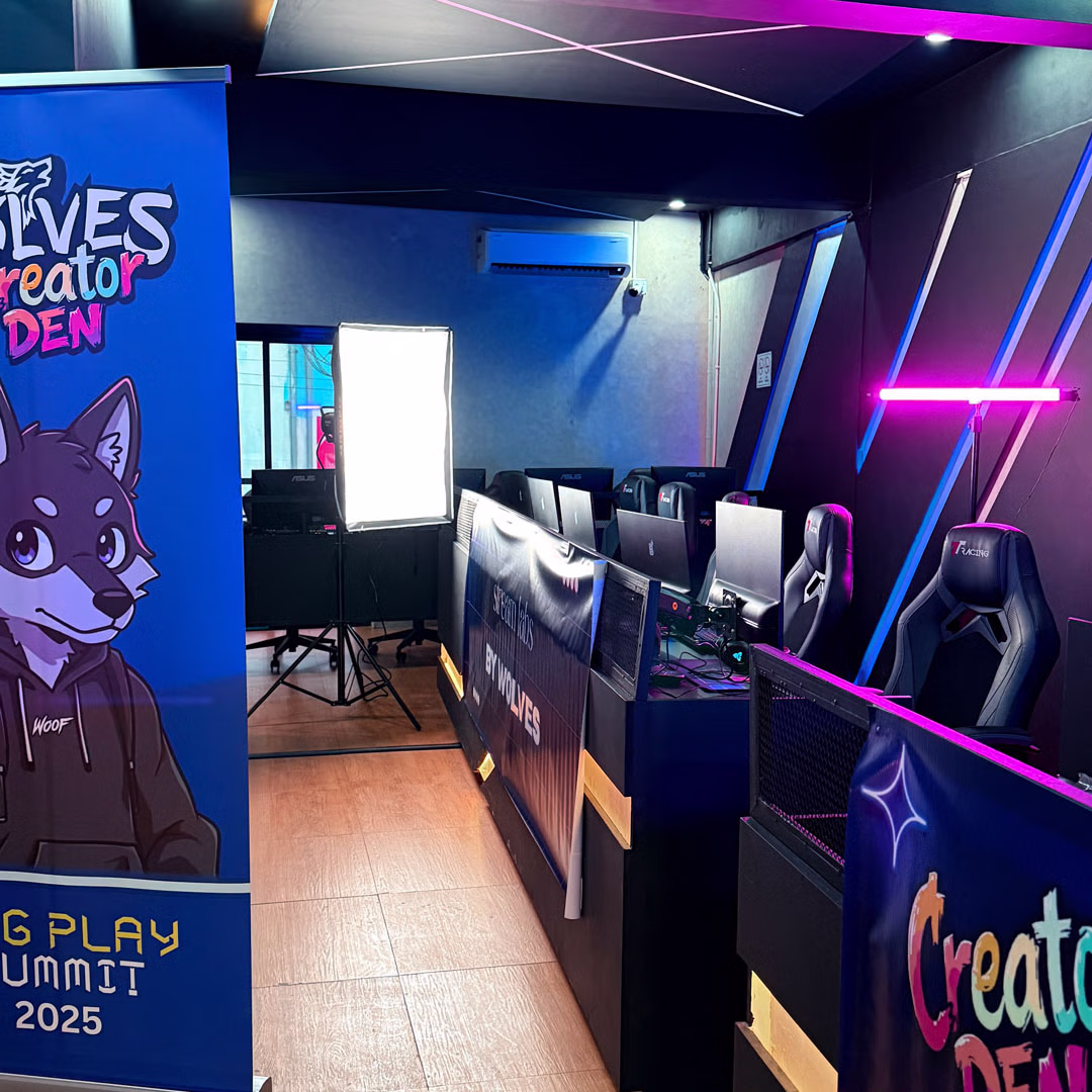 wolvesdao streaming den web3 creator production space