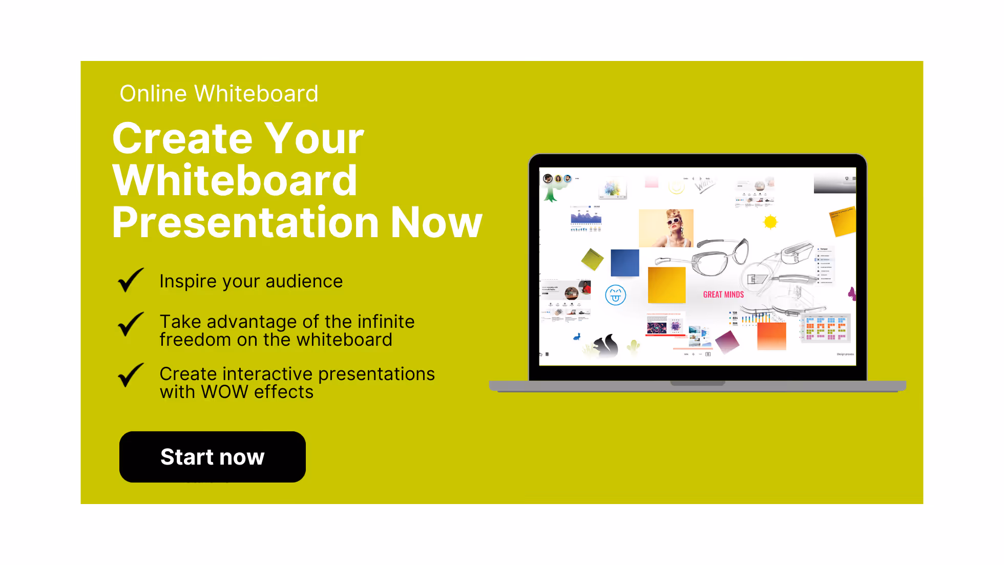 Create Whiteboard Presentations CTA