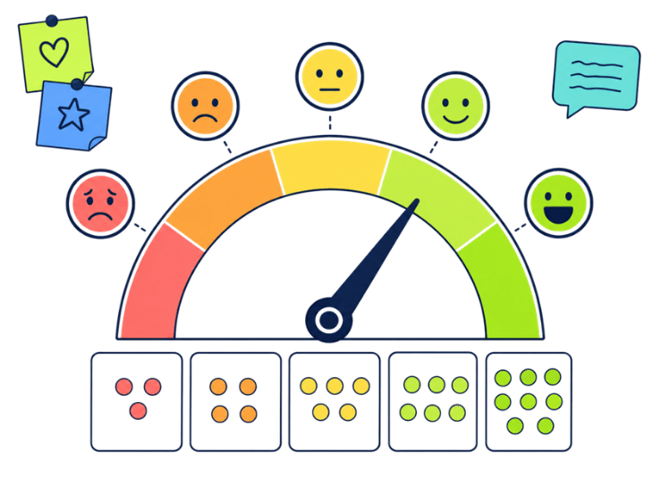 Stimmungsbarometer Vorlage