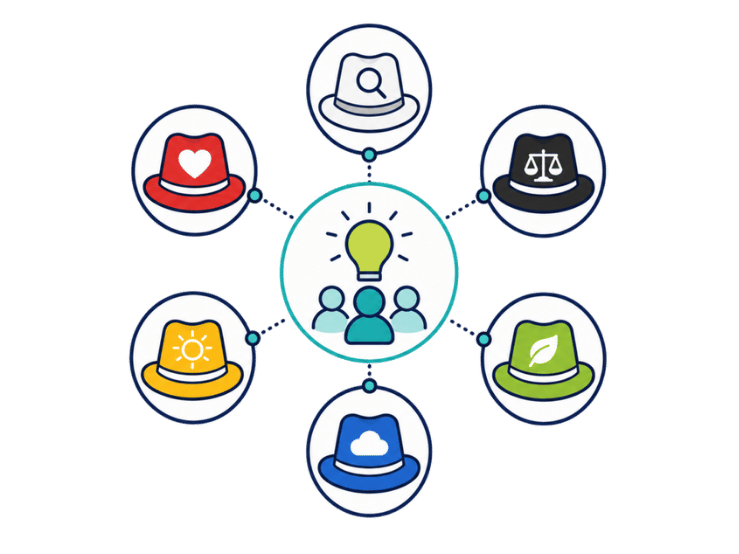 Six Thinking Hats Template