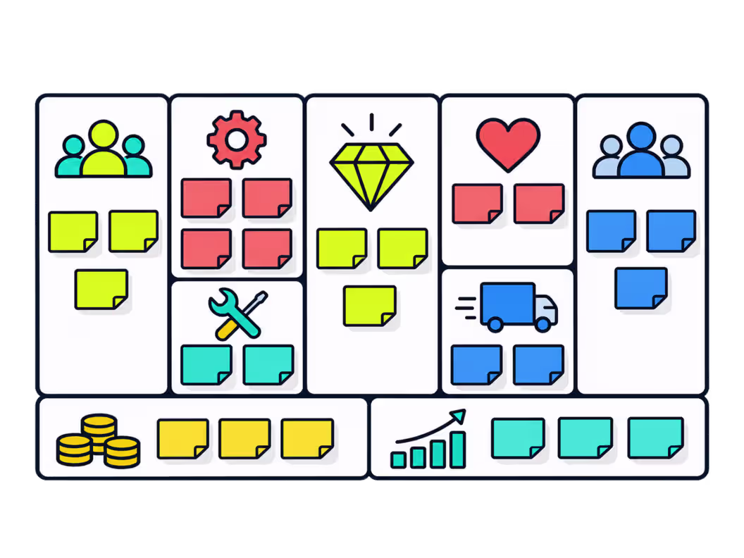Business Model Canvas Vorlage