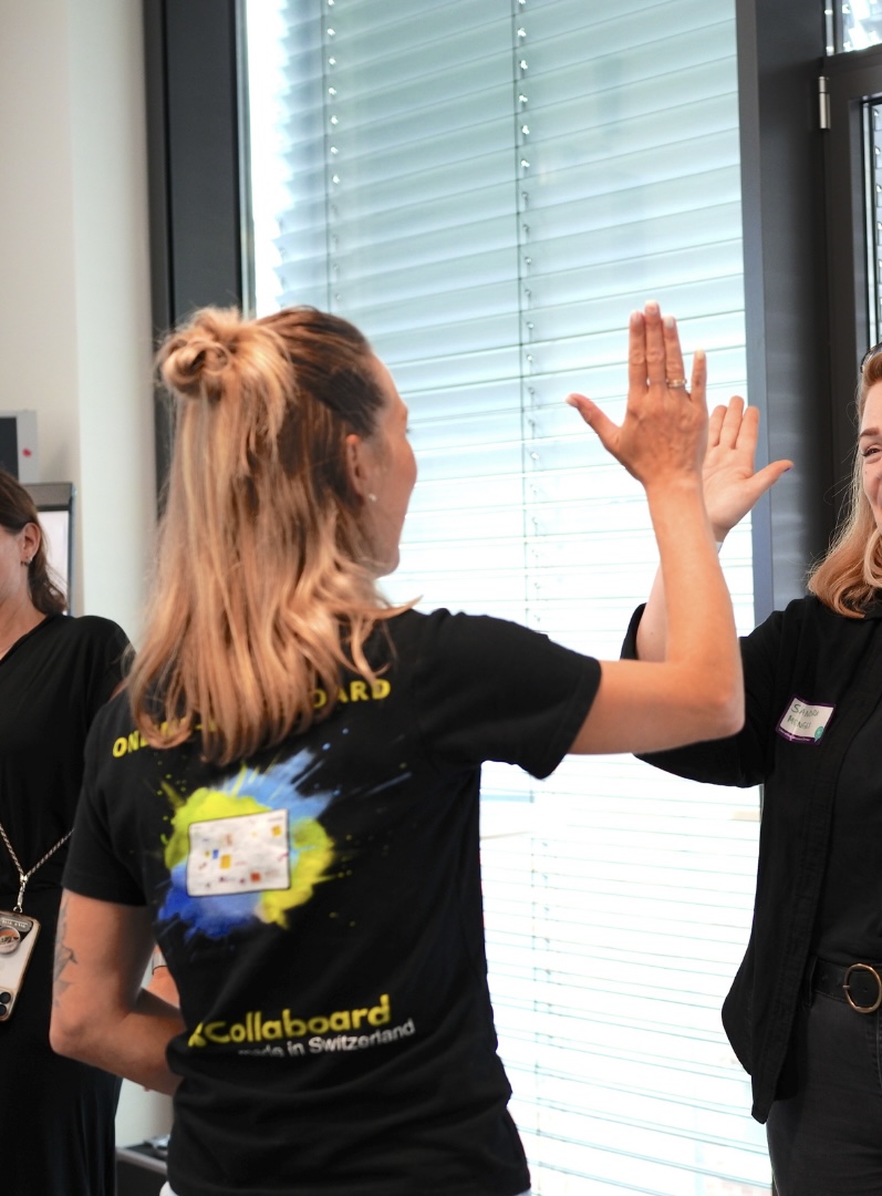 Aktive Beteiligung bei einem Workshop