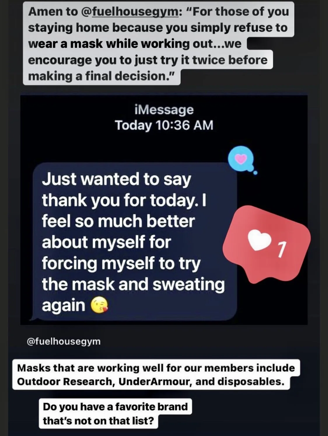 Why You Should Try Wearing a Mask While Working Out
