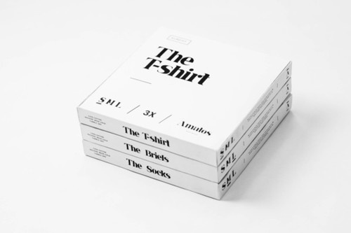 Pizza box clothing packaging needs only different style of folding.