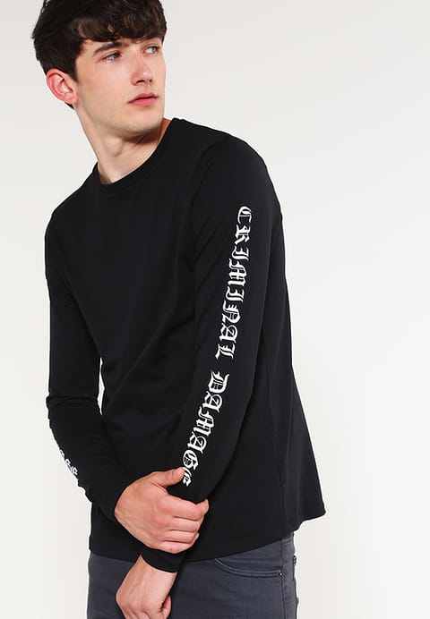 T shirt size can change the logo size but with long sleeve text based logos are great on the sleeve.