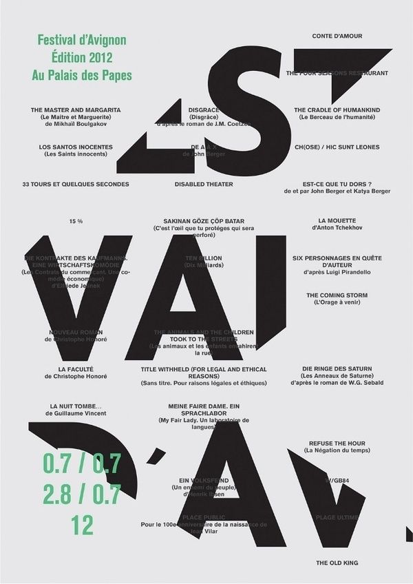 cropped typography, graphic design trends, 2018