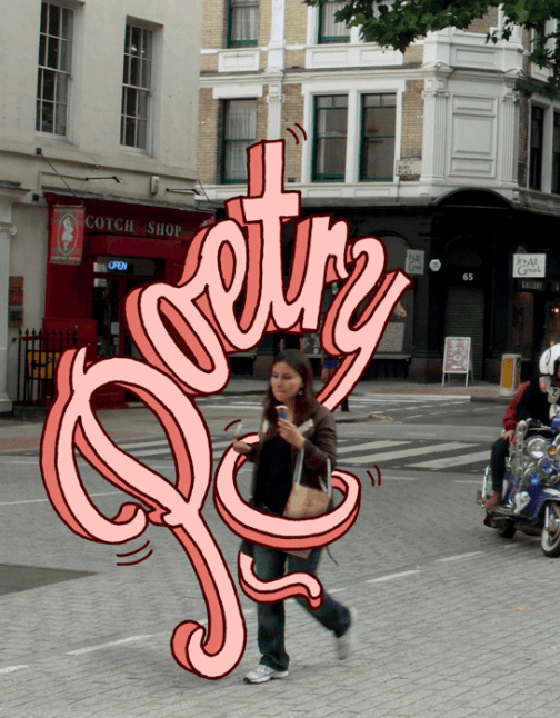 graphic design trends, big typography