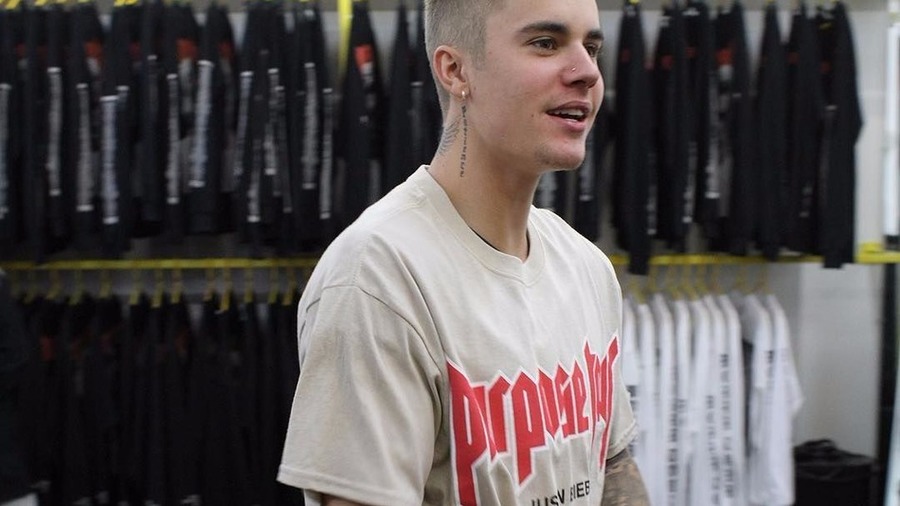justin pop up shop