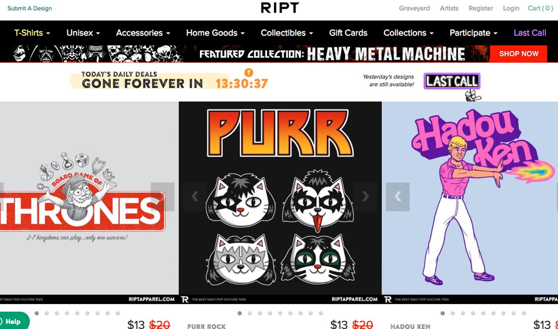 t-shirt blogs ript