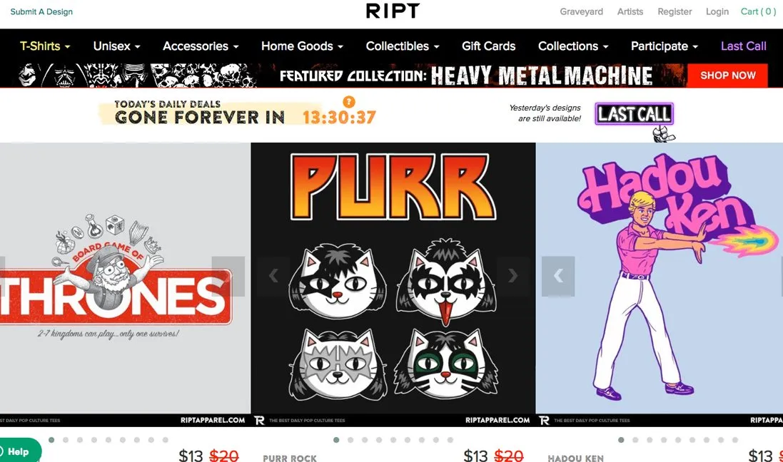 t-shirt blogs ript