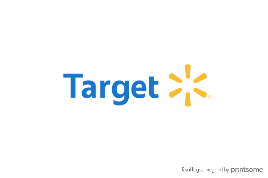 target walmart logo swap
