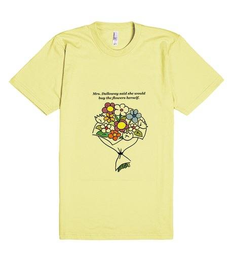 T-shirt quote, Mrs. Dalloway