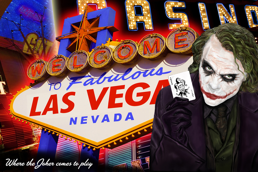 the joker, batman, las vegas, brand ambassadors, fictional brand ambassadors,