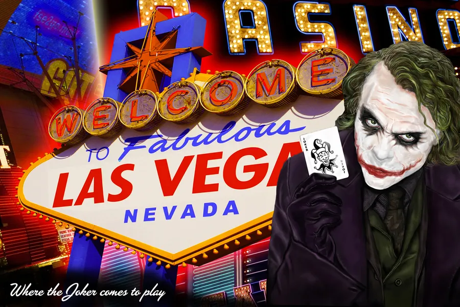 the joker, batman, las vegas, brand ambassadors, fictional brand ambassadors,