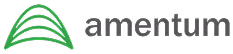 Amentum company logo.