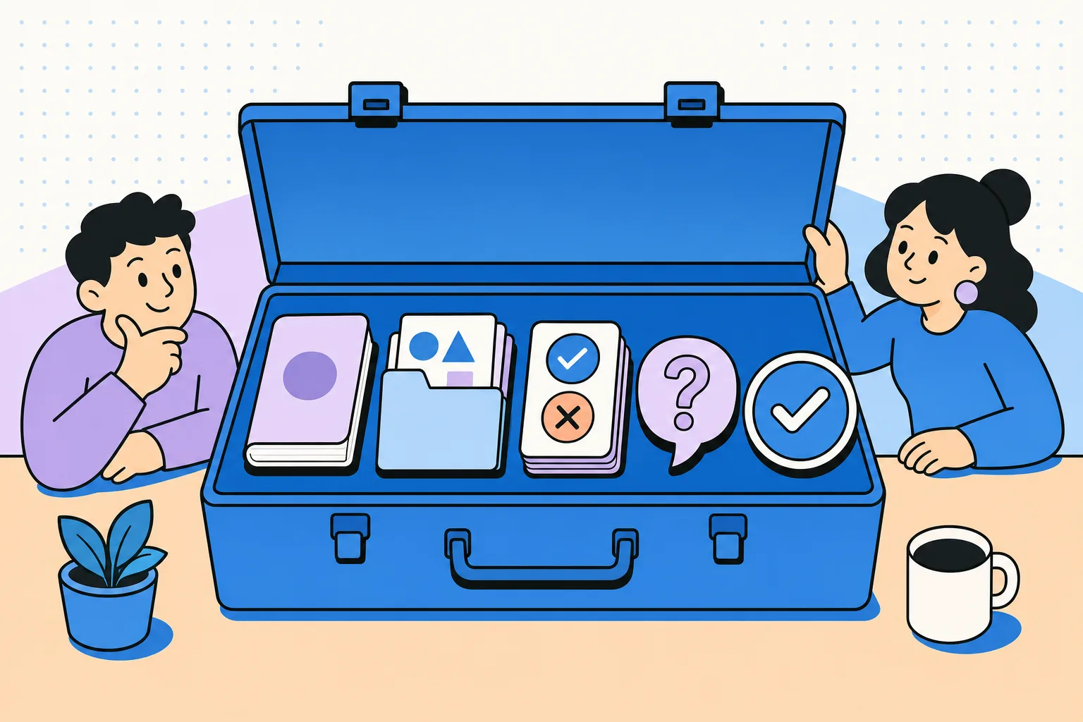 Caja de herramientas con los cinco ingredientes de un buen skill
