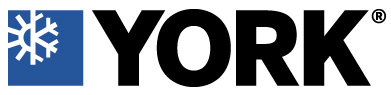 YORK brand logo with a snowflake inside a blue square