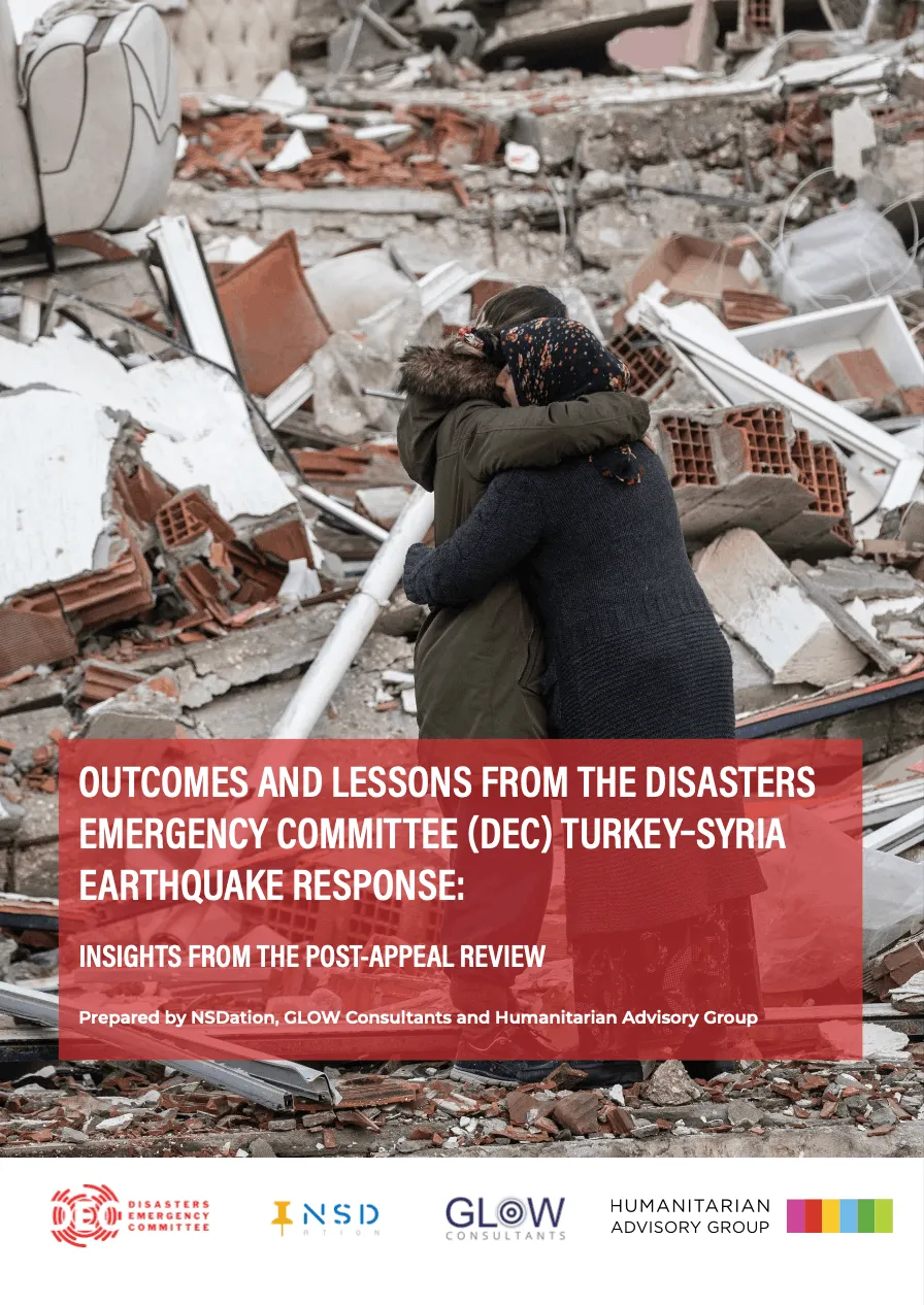 DEC Türkiye/Syria Earthquake Post Appeal Review