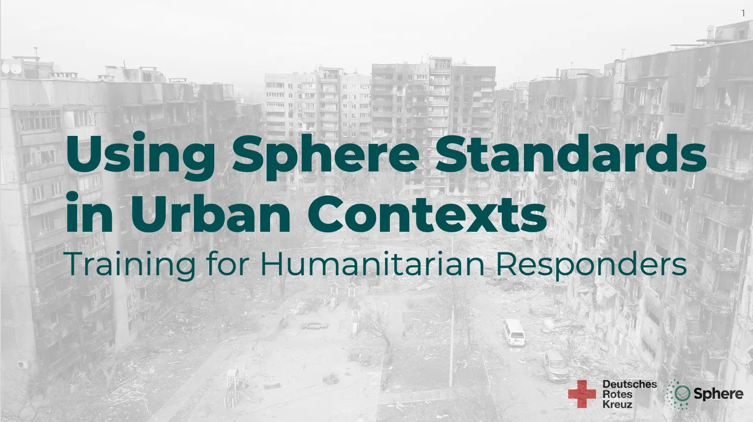 Sphere in Urban Setting Training