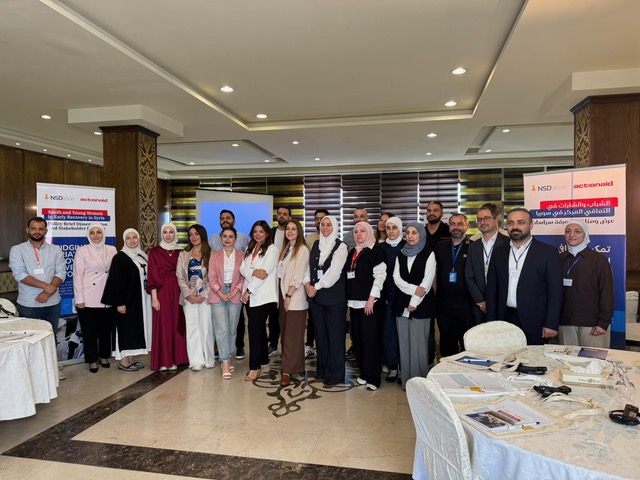 Youth and Young Women as Drivers for Early Recovery Dissemination Event in Syria