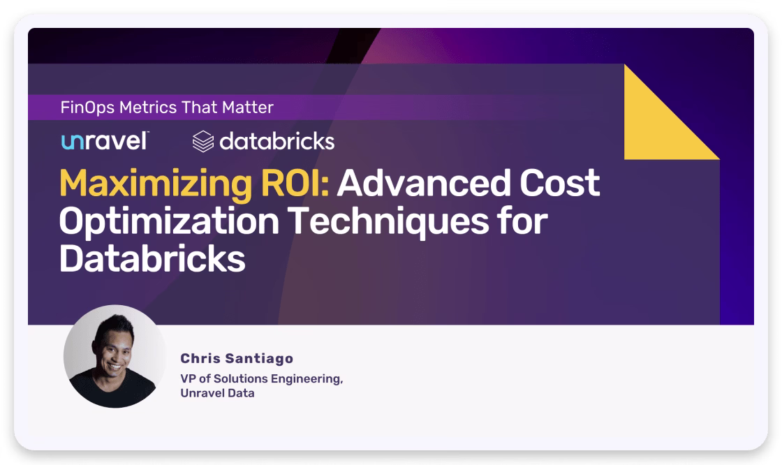 Maximizing ROI: Advanced Cost Optimization Techniques for Databricks