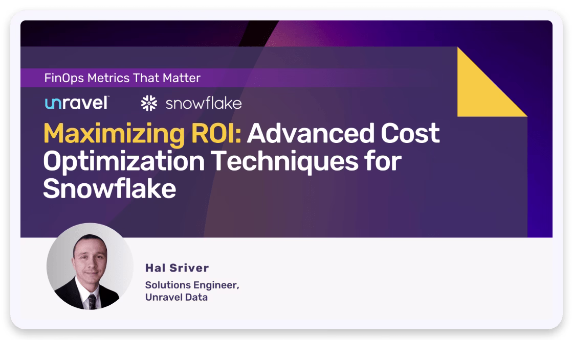 Maximizing ROI: Advanced Cost Optimization Techniques for Snowflake