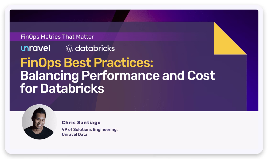 FinOps Best Practices: Balancing Performance and Cost for Databricks