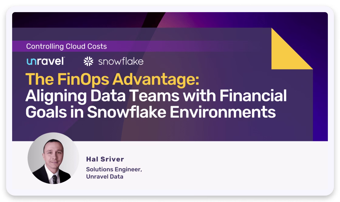 The FinOps Advantage: Aligning Data Teams with Financial Goals in Snowflake Environments