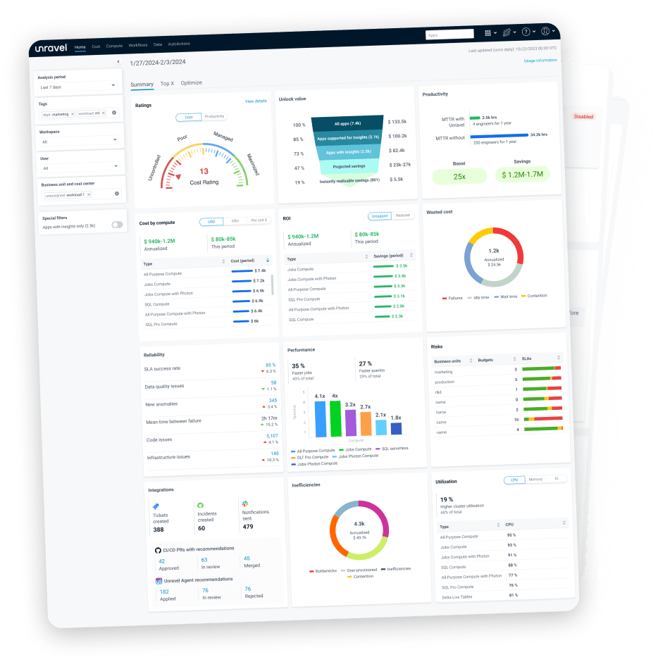 Databricks health check report sample thumbnail