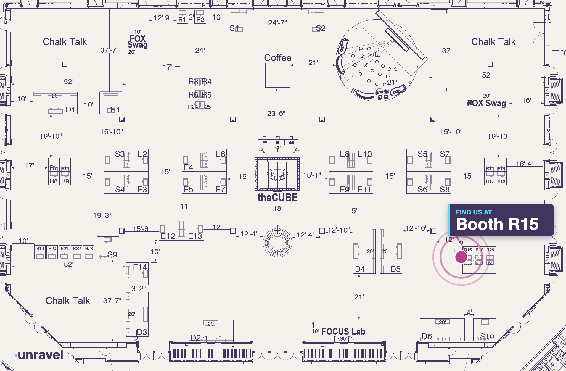 FinOps X conference floor map