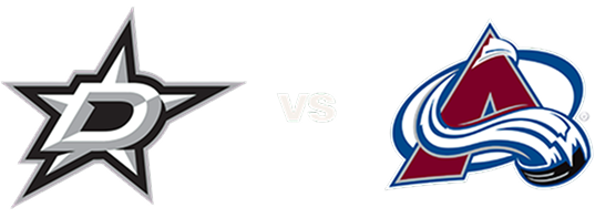 Dallas Stars vs. Colorado Avalanche logo