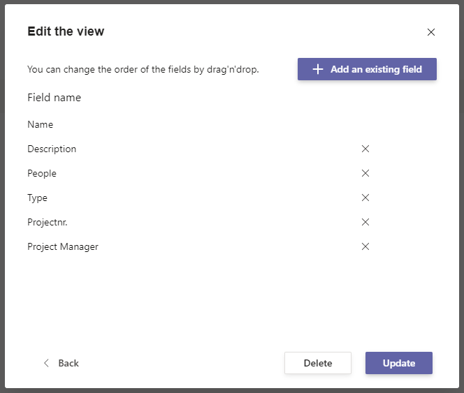 Metadata for Microsoft Teams Use Case
