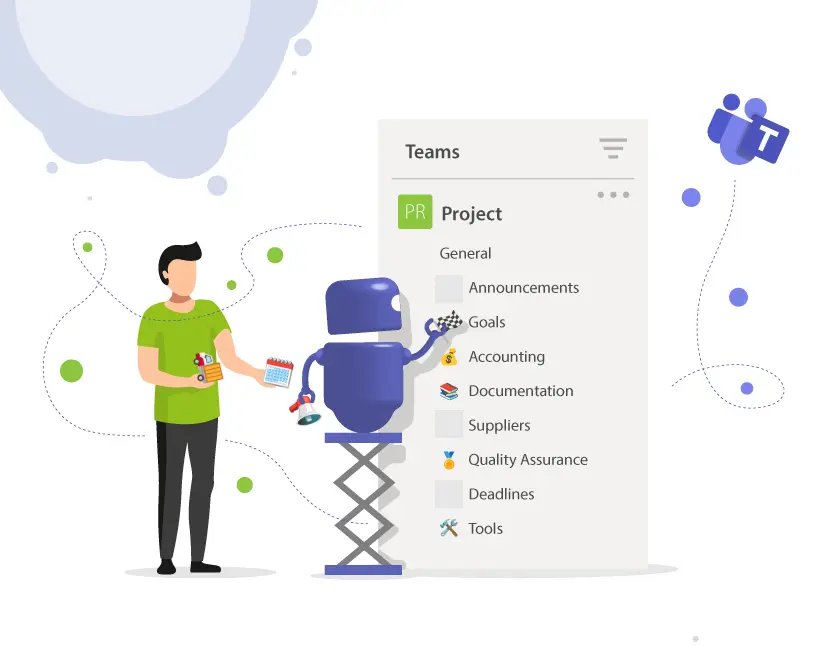 Emojis zu den Namen Ihrer Microsoft Teams-Kanäle hinzufügen