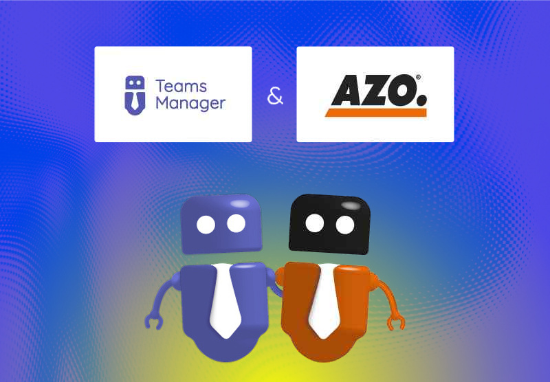 Teams Manager bei AZO, Referenz zu Struktur und Governance in Microsoft Teams