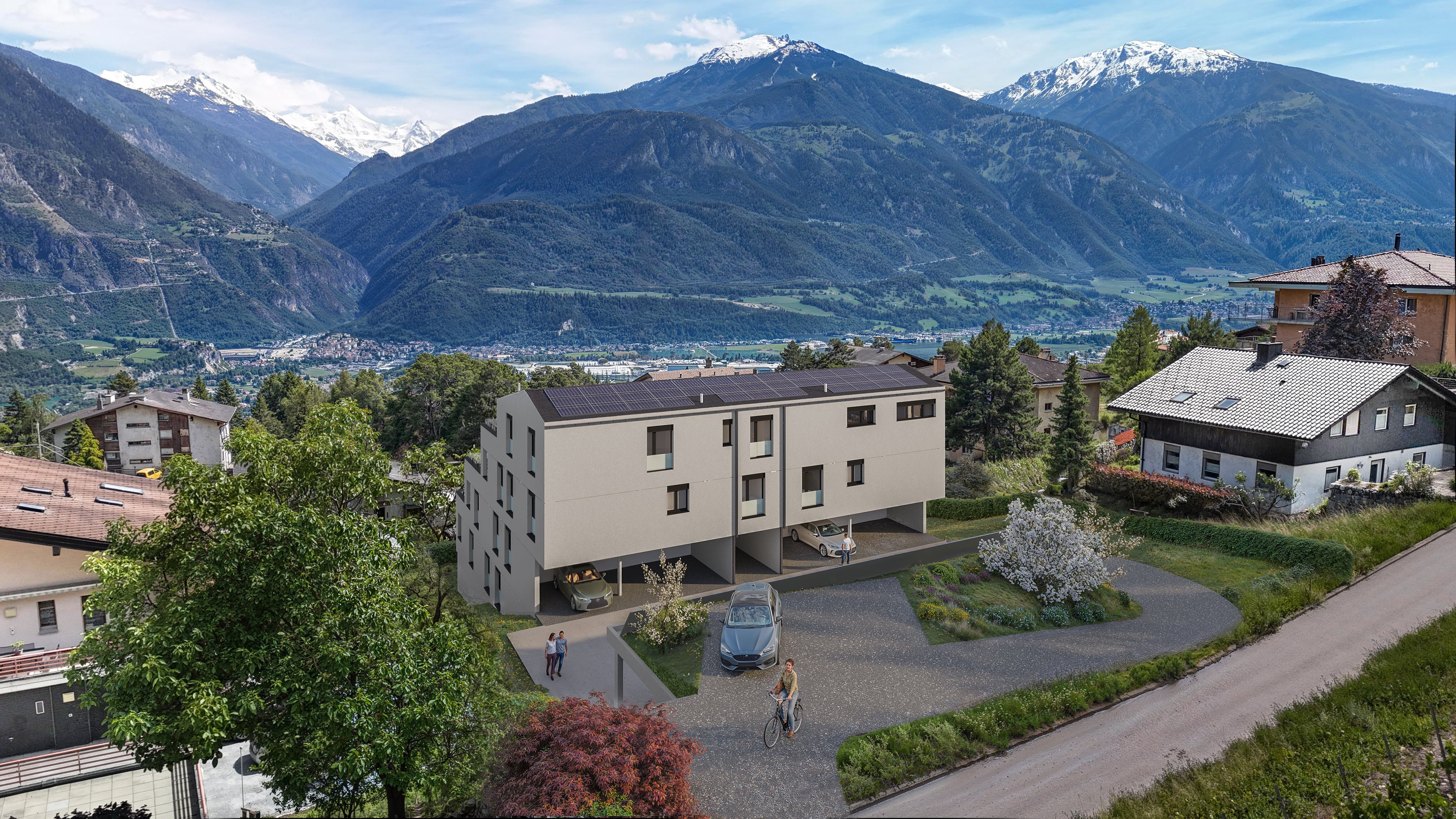 Appartement en terrasse de 4.5 pièces avec une situation privilégiée et une vue panoramique