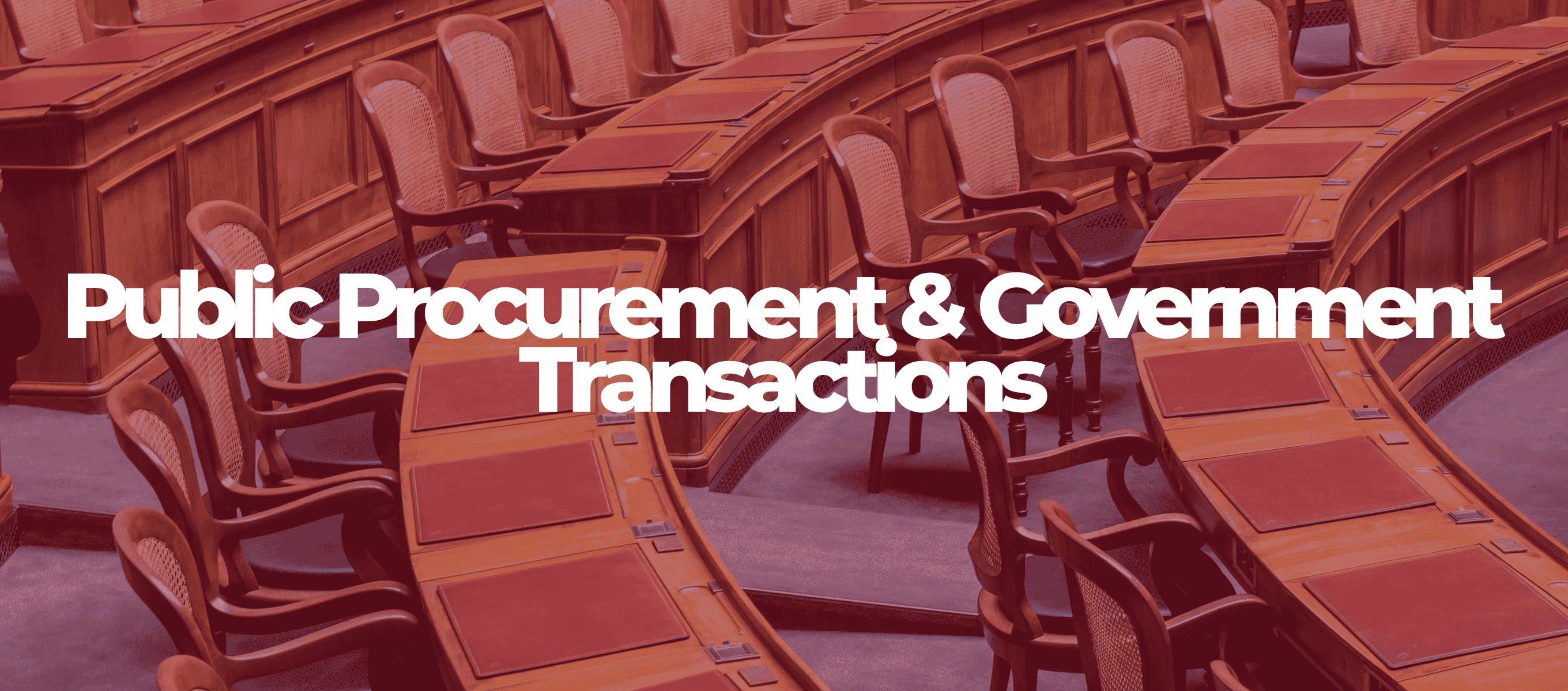 Public Procurement and Government Transactions