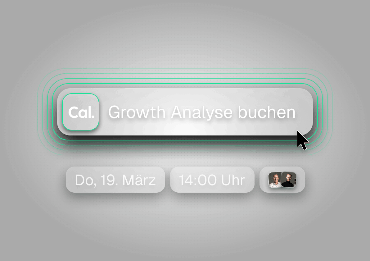 Online-Kalender zur Buchung einer Growth-Analyse