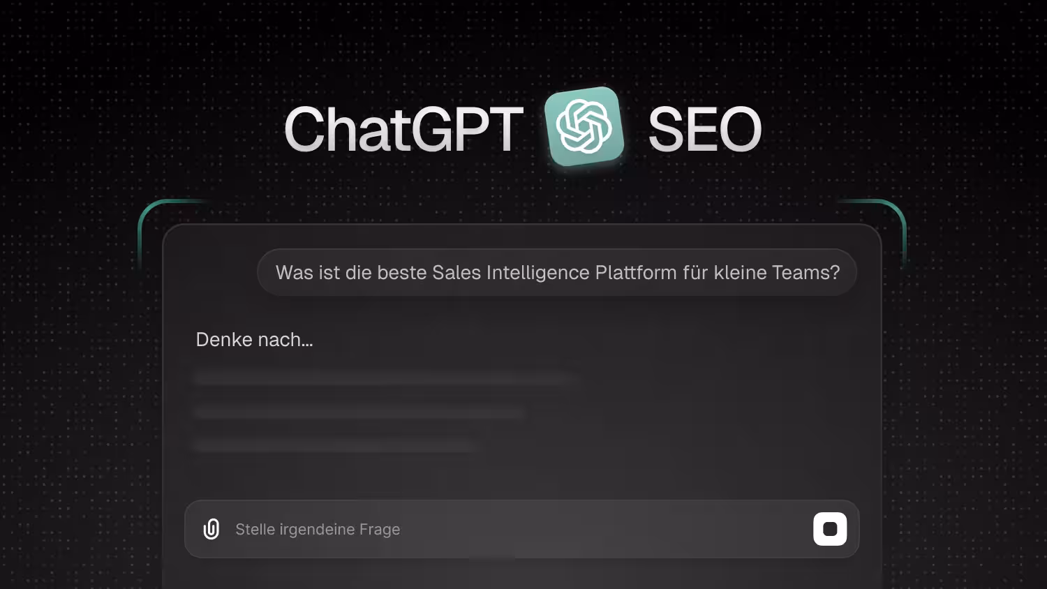 ChatGPT SEO Grafik