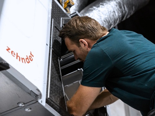 Werkman Juvah onderhoud ventilatiesysteem