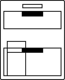 Schwarze Backofen-Silhouette mit vier Kochzonen und Bedienfeld oben.