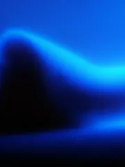 Abstract blue wave gradient background