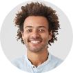 A man with cute smile