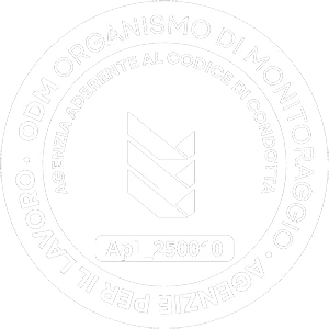 Logo Organismo Di Monitoraggio e agenzia per il lavoro, con codice Apl_250010