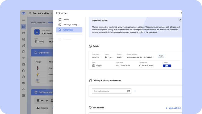 fulfillmenttools feature