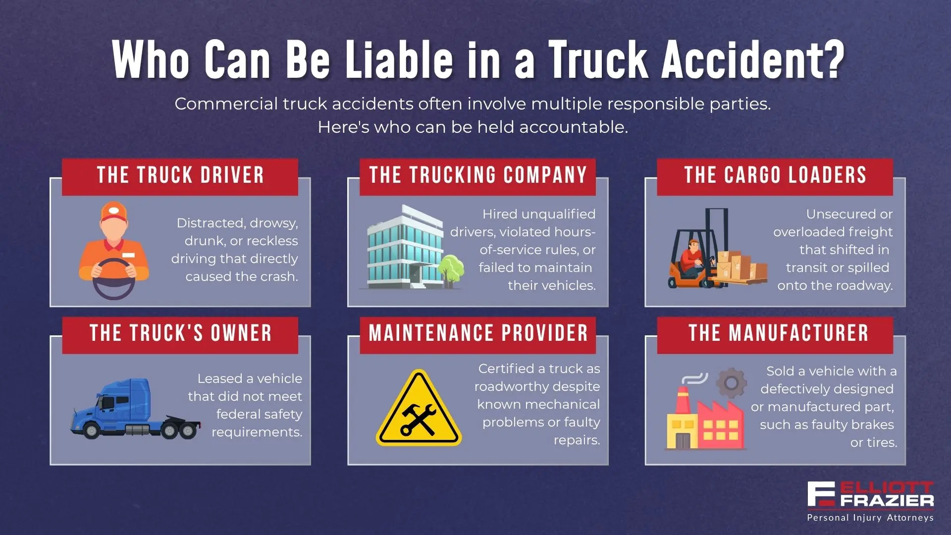 Who Can Be Liable in a Truck Accident?