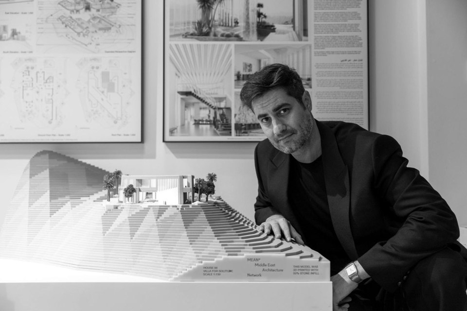 Riyad Joucka, founder of MEAN*. Photograph by Xavier Ansart.