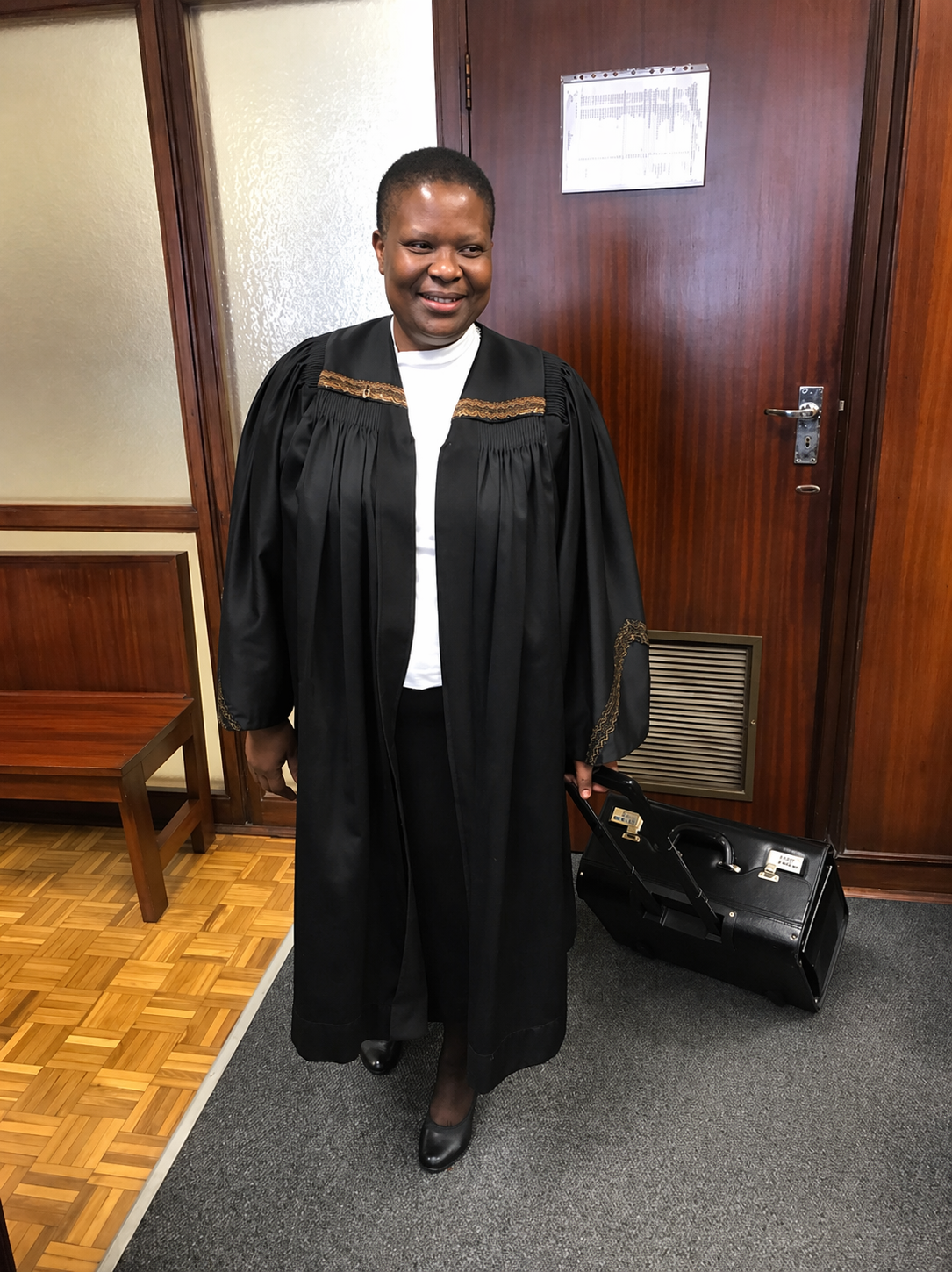 courier answering questions