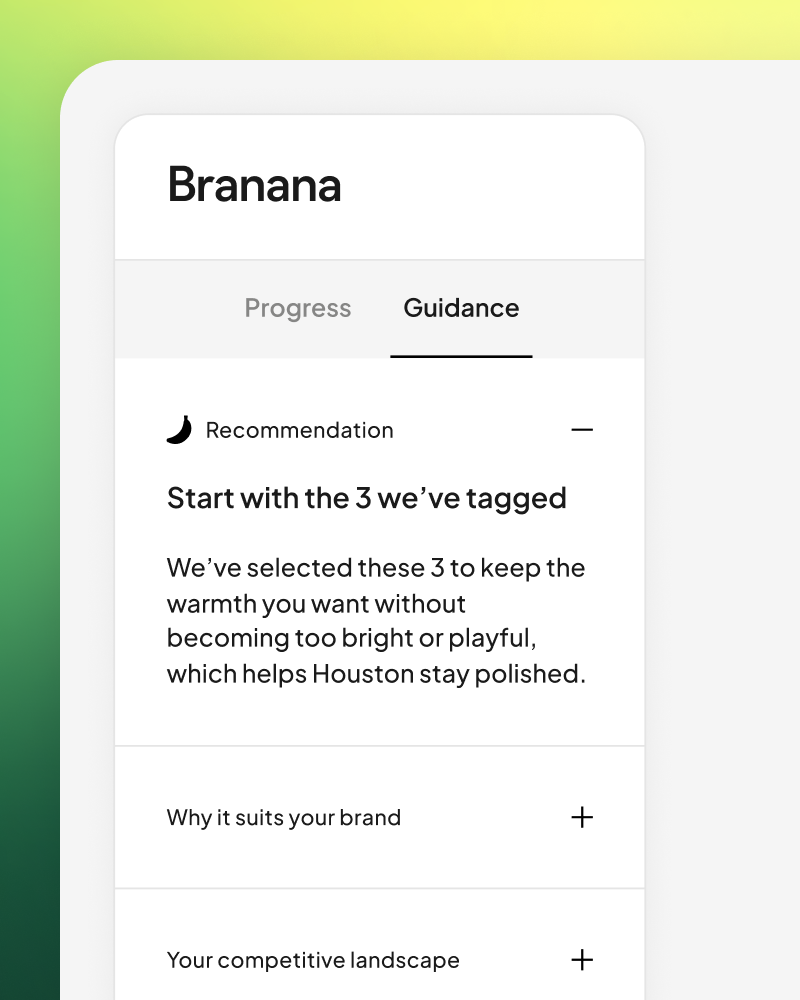 Branana recommends three options and explains why they suit the brand